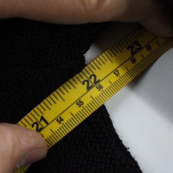 Beyond Threads Cardigan Sweater Womens Black Open Front Knit Made In Peru Size M - Picture 8 of 9